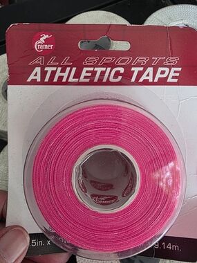 Pink Athletic Sports Tape - 1.5 in x 10 yd